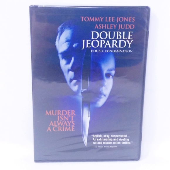 DVD Other - ✨4/$35✨ Double Jeopardy DVD